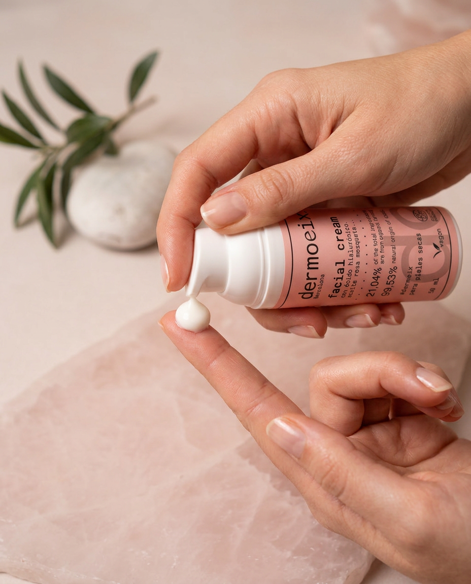 Crema Facial Hidratante— para piel seca